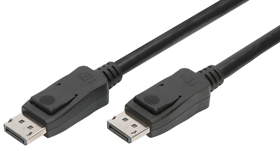 DIGITUS DisplayPort 1,3/1.4 Anschlusskabel, DP - DP, 5 m von Digitus