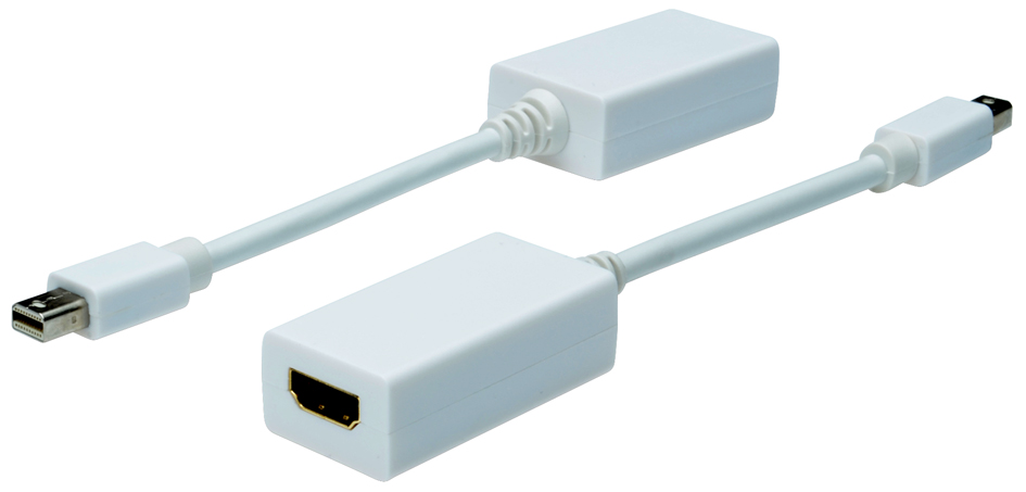 DIGITUS DisplayPort 1.1a Adapter, mDP - HDMI-A, 0,15 m von Digitus