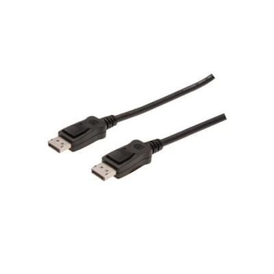 DIGITUS DisplayPort 1.2 Anschlusskabel 3m UHD 4K St./St. schwarz von Digitus