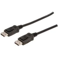 DIGITUS DisplayPort 1.2 Anschlusskabel 3m UHD 4K St./St. schwarz DIGITUS DisplayPort 1.2 Anschlusskabel 3m UHD 4K St./St. schwarz von Digitus