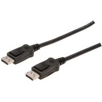 DIGITUS DisplayPort 1.2 Anschlusskabel 3m UHD 4K St./St. schwarz von Digitus