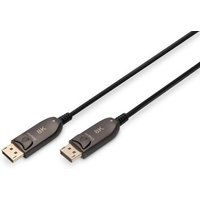 DIGITUS DisplayPort AOC Hybrid-Glasfaser Anschlusskabel M/M, 20m DIGITUS DisplayPort AOC Hybrid-Glasfaser Anschlusskabel M/M, 20m von Digitus