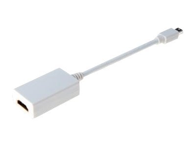 DIGITUS DisplayPort Adapter Mini DP-->HDMI A St./Bu.0,15 wei von Digitus
