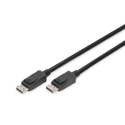 DIGITUS DisplayPort Anschlusskabel 1m UHD 8K St./St. schwarz von Digitus