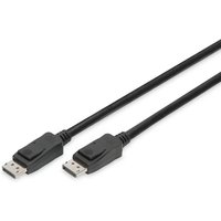 DIGITUS DisplayPort Anschlusskabel 1m UHD 8K St./St. schwarz DIGITUS DisplayPort Anschlusskabel 1m UHD 8K St./St. schwarz von Digitus