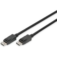 DIGITUS DisplayPort Anschlusskabel 1m UHD 8K St./St. schwarz von Digitus