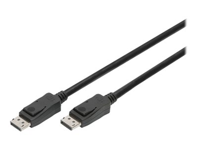 DIGITUS DisplayPort Anschlusskabel 3m 8K schwarz DIGITUS DisplayPort Anschlusskabel 3m 8K schwarz von Digitus