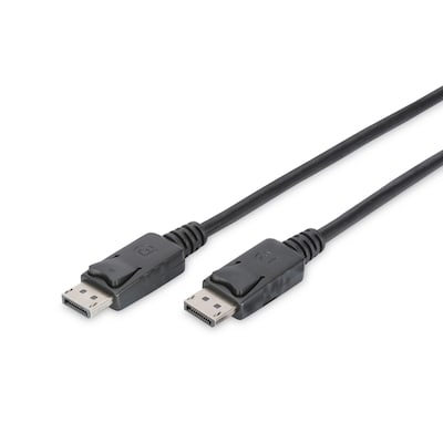 DIGITUS DisplayPort Anschlusskabel DP 2m UHD 4K St./St. schwarz DIGITUS DisplayPort Anschlusskabel DP 2m UHD 4K St./St. schwarz von Digitus