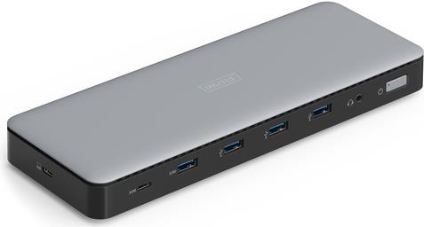 DIGITUS - Dockingstation - USB-C - 2 x DP, 3 x HDMI - 1GbE - 150 Watt (DA-70918) von Digitus