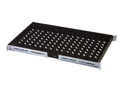 DIGITUS Fachboden 1HE 30x483x720mm max 65kg schwarz ausziehb DIGITUS Fachboden 1HE 30x483x720mm max 65kg schwarz ausziehb von Digitus
