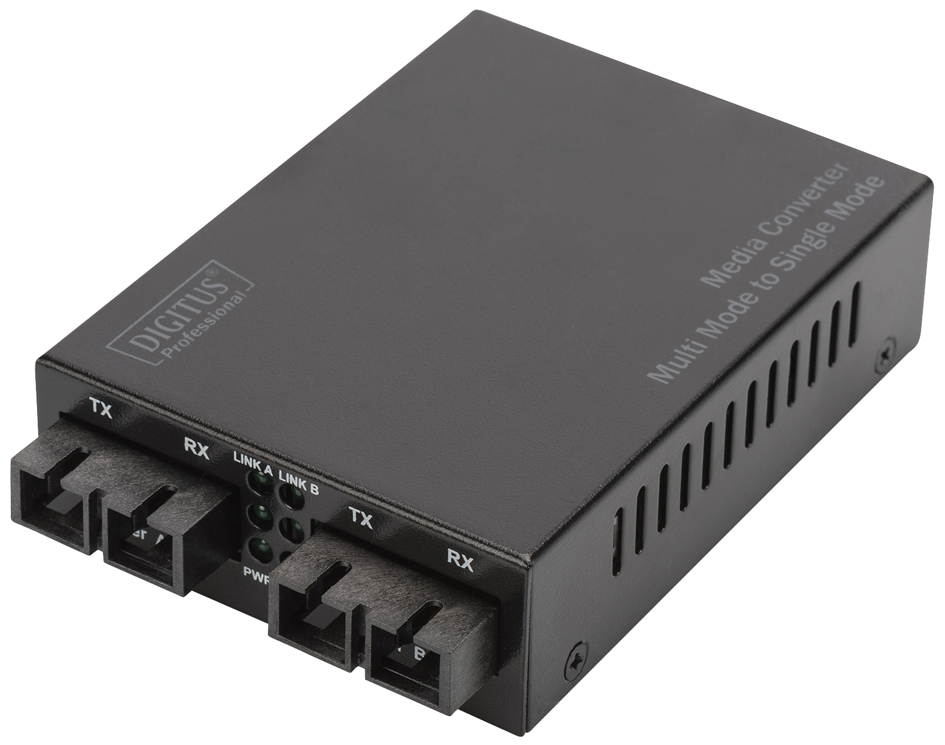 DIGITUS Fast Ethernet Multimode/Singlemode Medienkonverter DIGITUS Fast Ethernet Multimode/Singlemode Medienkonverter von Digitus