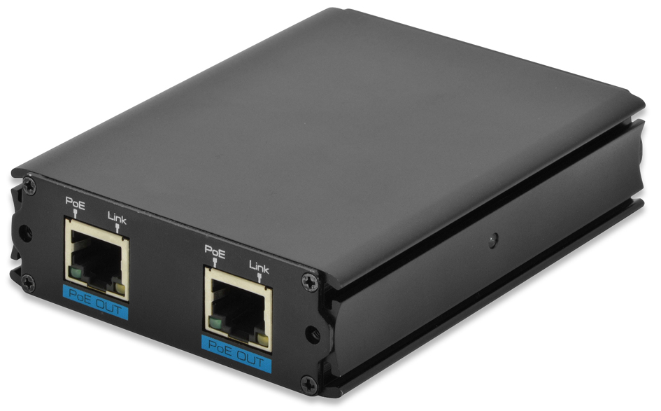 DIGITUS Fast Ethernet PoE+ Verstärker, Reichweite: 300 m von Digitus