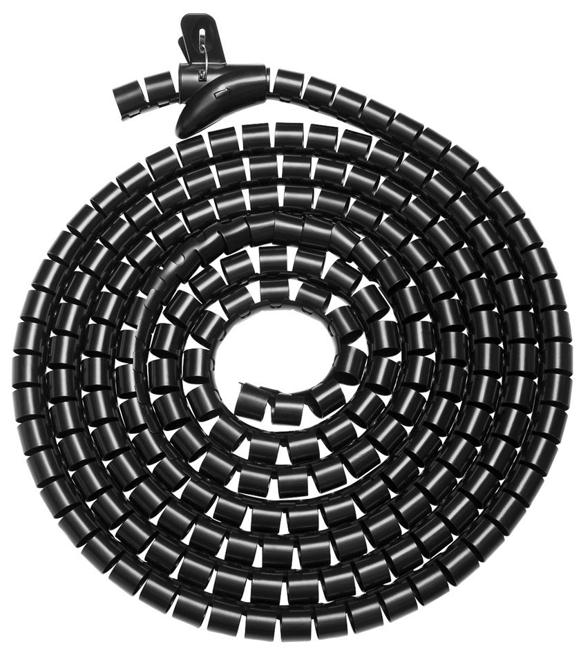 DIGITUS Flexibler Kabelspiralschlauch mit Einzugshilfe, 5 m von Digitus