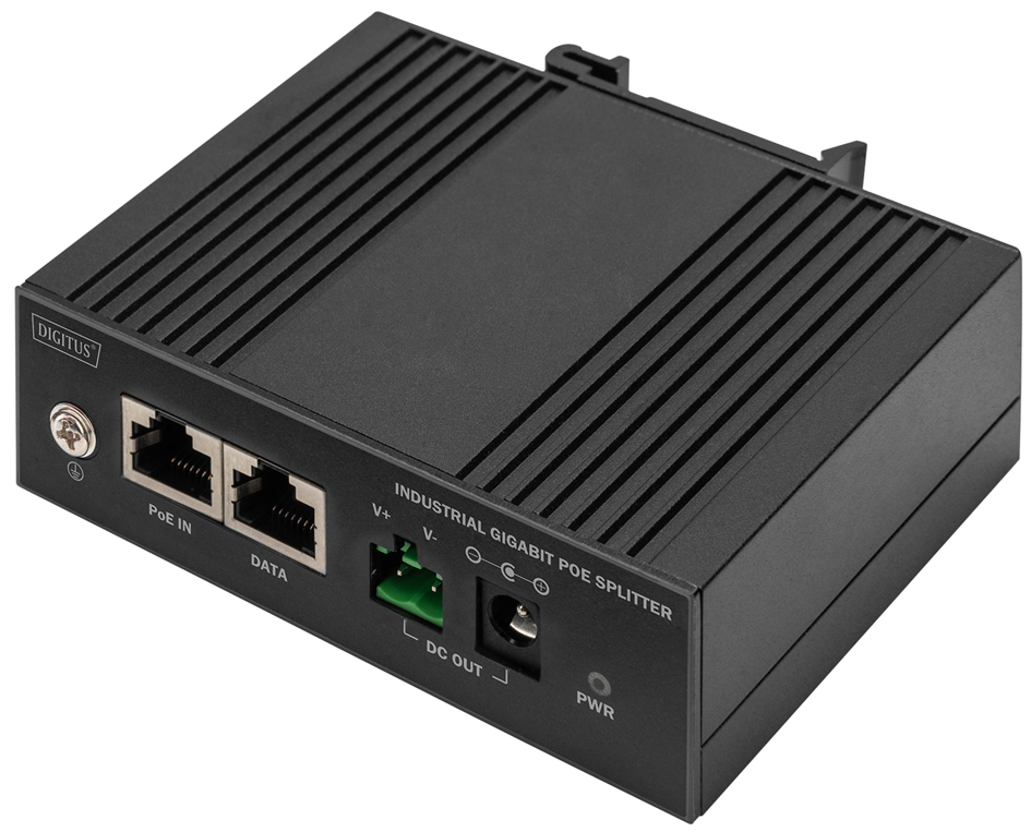 DIGITUS Gigabit Ethernet Industrial PoE Splitter, 60 W DIGITUS Gigabit Ethernet Industrial PoE Splitter, 60 W von Digitus