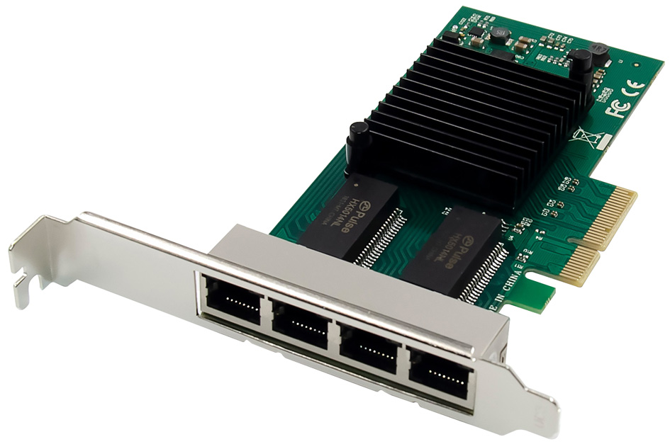 DIGITUS Gigabit Ethernet PCI Express Netzwerkkarte, 4-Port DIGITUS Gigabit Ethernet PCI Express Netzwerkkarte, 4-Port von Digitus