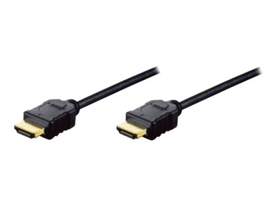 DIGITUS HDMI High Speed mit Ethernet Anschlusskabel, 5m, sw DIGITUS HDMI High Speed mit Ethernet Anschlusskabel, 5m, sw von Digitus