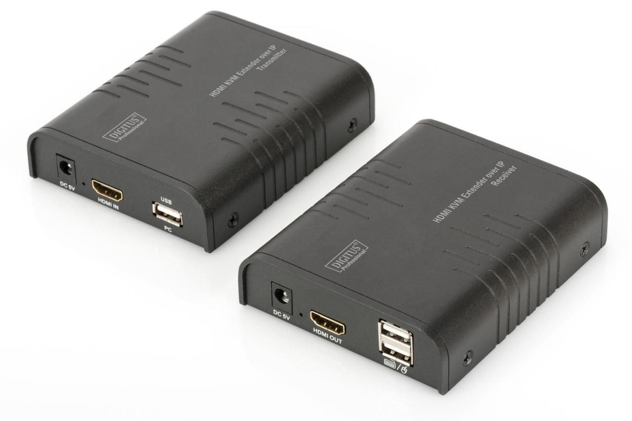 DIGITUS HDMI KVM Extender 120 m Full HD 1080p von Digitus