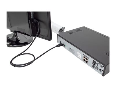 DIGITUS HDMI-Kabel A HighSpeed Ethernet St/St 3.0m schwarz DIGITUS HDMI-Kabel A HighSpeed Ethernet St/St 3.0m schwarz von Digitus