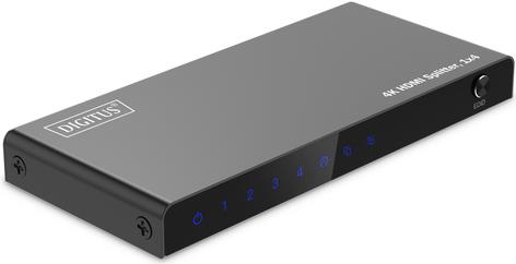 DIGITUS HDMI Splitter 1x4 4K/60Hz HDCP 2.3 EDID Control (DS-55337) von Digitus