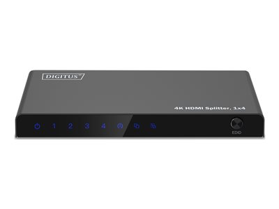 DIGITUS HDMI Splitter 1x4 4K/60Hz HDCP 2.3 EDID Control DIGITUS HDMI Splitter 1x4 4K/60Hz HDCP 2.3 EDID Control von Digitus