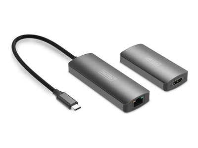 DIGITUS HDMI-USB-C Extender 4K/120Hz CAT6A 30m DIGITUS HDMI-USB-C Extender 4K/120Hz CAT6A 30m von Digitus