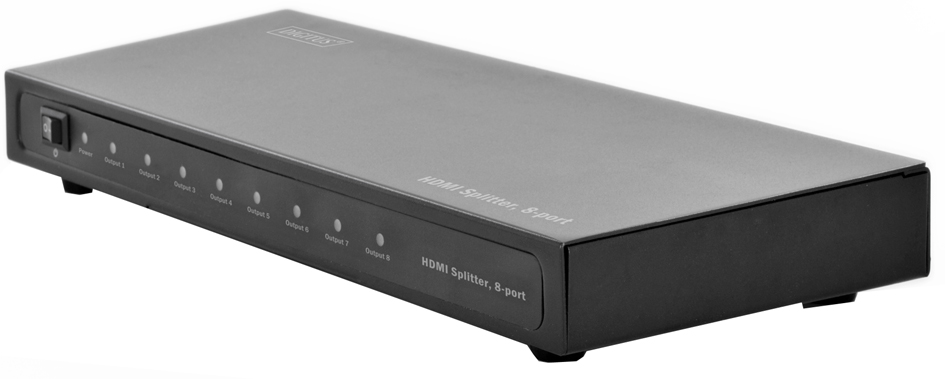 DIGITUS HDMI Video Splitter, 8-fach, Metallgehäuse von Digitus