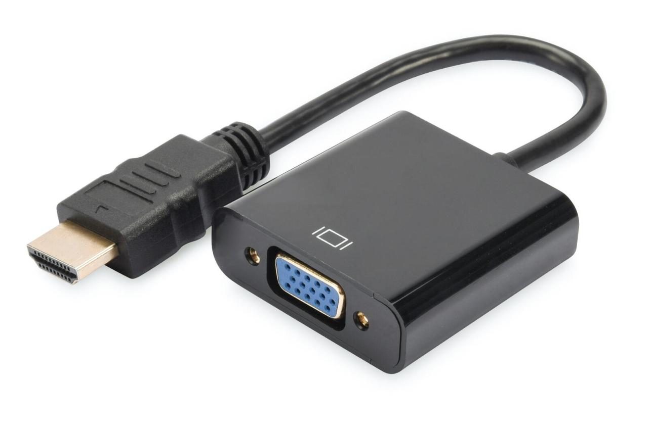 DIGITUS HDMI auf VGA Adapter Typ A - VGA (D-Sub) von Digitus