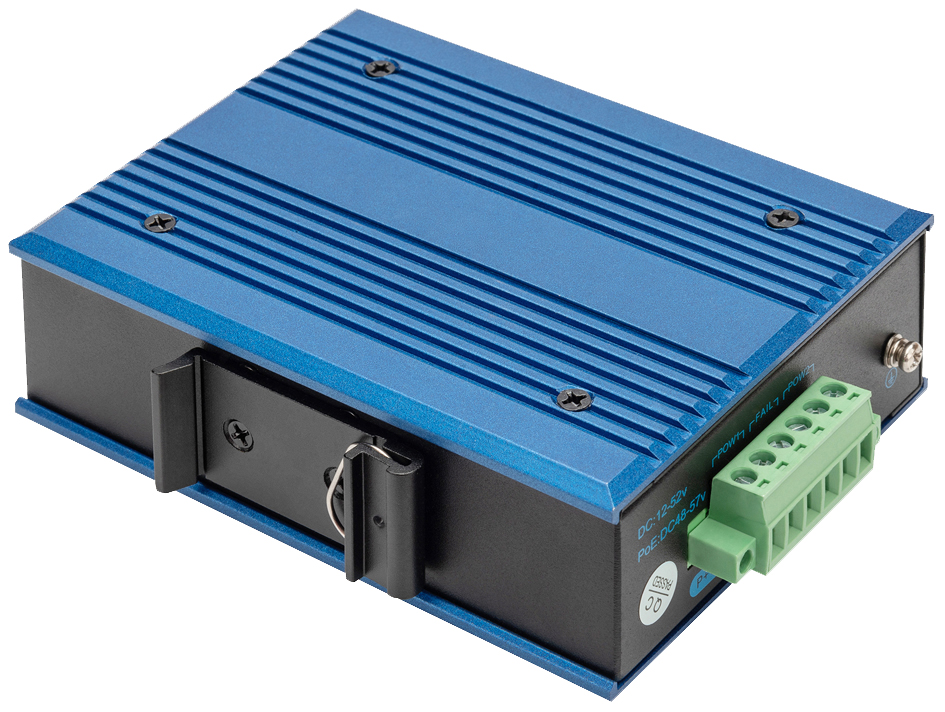 DIGITUS Industrial Gigabit Ethernet PoE Switch Unmanaged von Digitus