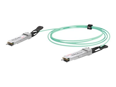 DIGITUS Kabel QSFP28to QSFP28 100G 10.0m türkis DIGITUS Kabel QSFP28to QSFP28 100G 10.0m türkis von Digitus