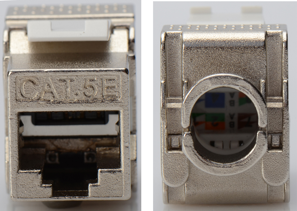 DIGITUS Keystone Modul Kat.5e, 1 x RJ45, geschirmt DIGITUS Keystone Modul Kat.5e, 1 x RJ45, geschirmt von Digitus