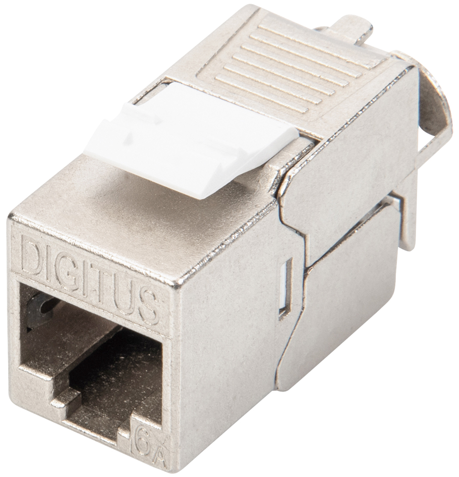 DIGITUS Keystone Modul, Kat. 6A, geschirmt, grau von Digitus