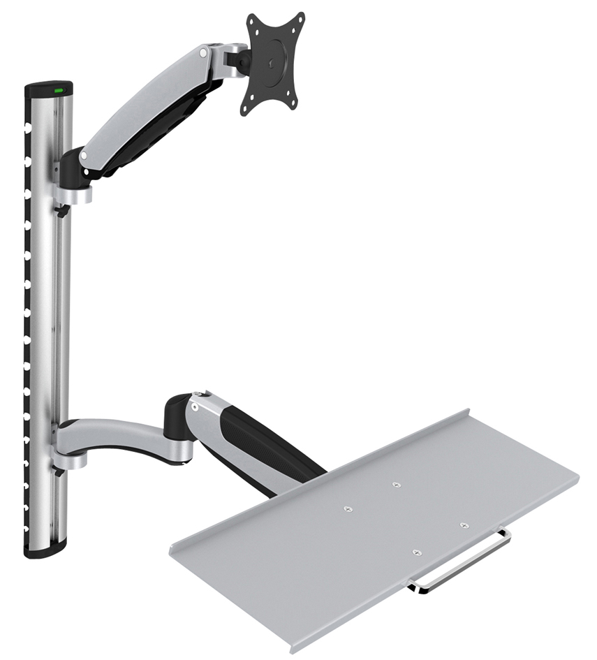 DIGITUS LCD-/LED-Monitorarm, mit Tastaturhalterung von Digitus