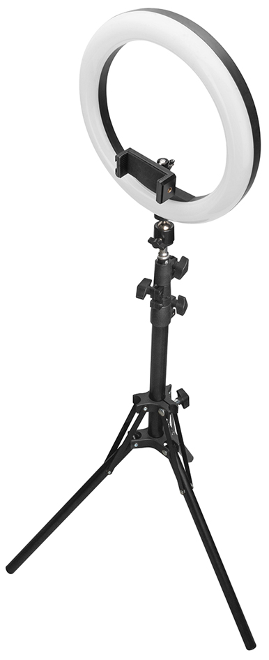 DIGITUS LED-Ringlicht, Durchmesser: 260 mm, Stativständer von Digitus