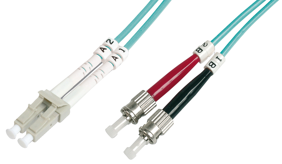 DIGITUS LWL Patchkabel, 2 x ST - LC-Duplex, OM3, 5,0 m DIGITUS LWL Patchkabel, 2 x ST - LC-Duplex, OM3, 5,0 m von Digitus
