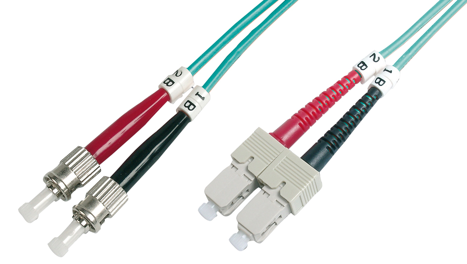 DIGITUS LWL Patchkabel, 2 x ST - SC-Duplex, OM3, 2,0 m DIGITUS LWL Patchkabel, 2 x ST - SC-Duplex, OM3, 2,0 m von Digitus