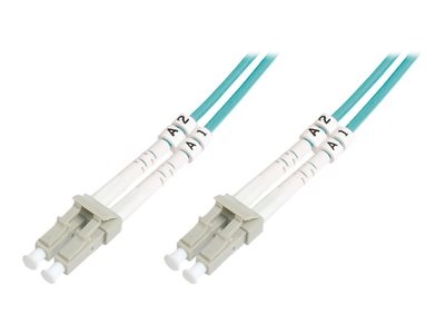 DIGITUS LWL Patchkabel LC -> LC 20.00m Multimode Duplex OM3 von Digitus