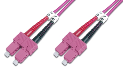 DIGITUS LWL Patchkabel SC -> SC 1.00m Multimode Duplex OM4 DIGITUS LWL Patchkabel SC -> SC 1.00m Multimode Duplex OM4 von Digitus