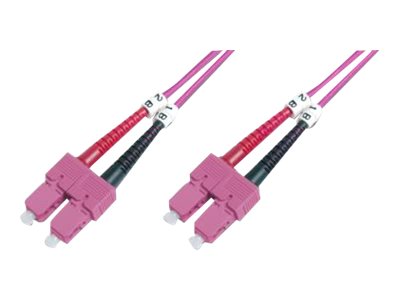DIGITUS LWL Patchkabel SC -> SC 2.00m Multimode Duplex OM4 DIGITUS LWL Patchkabel SC -> SC 2.00m Multimode Duplex OM4 von Digitus