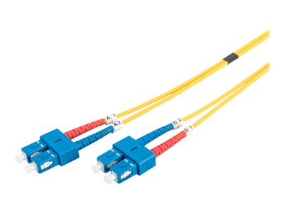 DIGITUS LWL Patchkabel SC -> SC 5.00m Singlemode Duplex OS2 DIGITUS LWL Patchkabel SC -> SC 5.00m Singlemode Duplex OS2 von Digitus