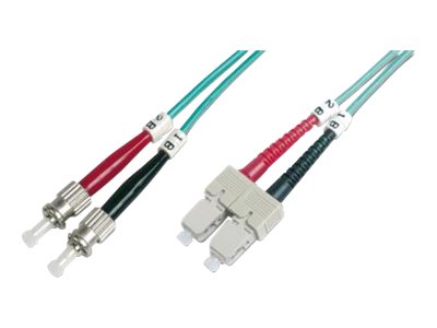 DIGITUS LWL Patchkabel ST -> SC 2.00m Multimode Duplex OM3 DIGITUS LWL Patchkabel ST -> SC 2.00m Multimode Duplex OM3 von Digitus