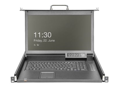 DIGITUS Modulare Konsole 17HD TFT, 8-port VGA KVM Deutsch DIGITUS Modulare Konsole 17HD TFT, 8-port VGA KVM Deutsch von Digitus