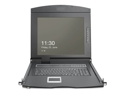 DIGITUS Modulare Konsole 19HD LCD,1-port VGA KVM Deutsch DIGITUS Modulare Konsole 19HD LCD,1-port VGA KVM Deutsch von Digitus