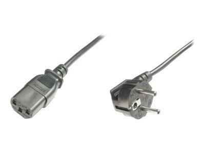 DIGITUS Netzkabel, 1,8m, schwarz DIGITUS Netzkabel, 1,8m, schwarz von Digitus