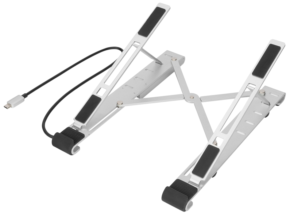 DIGITUS Notebook-Ständer mit USB-C Hub, 5-Port DIGITUS Notebook-Ständer mit USB-C Hub, 5-Port von Digitus