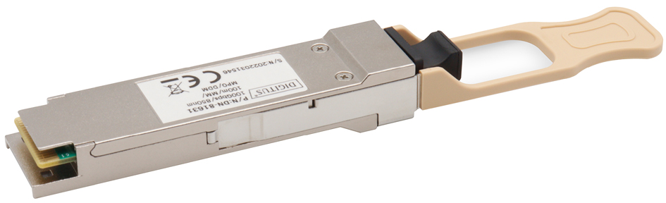 DIGITUS Optisches Transceivermodul QSFP28 SR4, 100 Gbs von Digitus