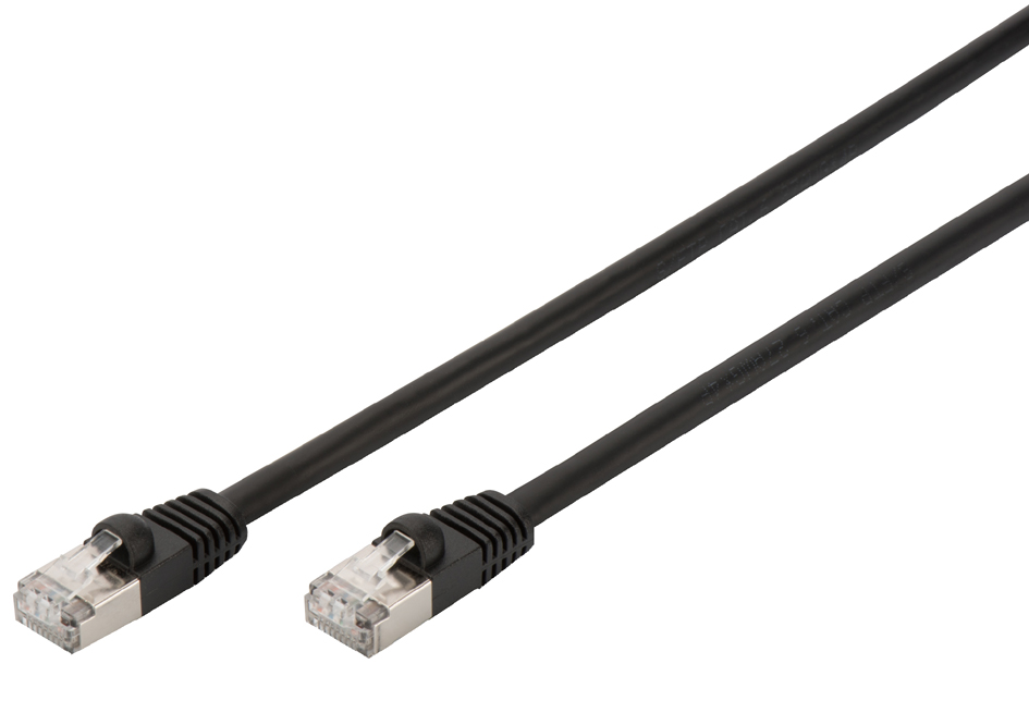 DIGITUS Outdoor-Patchkabel, Kat. 6, S/FTP, 10,0 m, schwarz DIGITUS Outdoor-Patchkabel, Kat. 6, S/FTP, 10,0 m, schwarz von Digitus