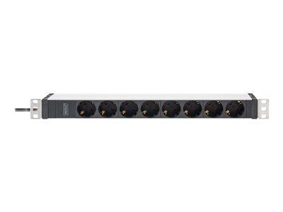 DIGITUS PDU 1HE 8x Schuko 16A Ausgänge 230V/16A schwarz DIGITUS PDU 1HE 8x Schuko 16A Ausgänge 230V/16A schwarz von Digitus