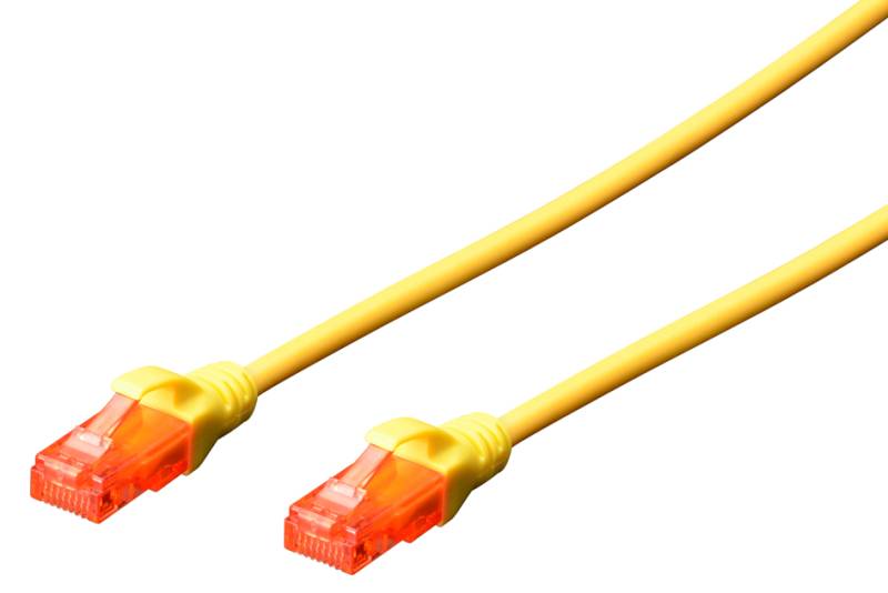 DIGITUS Patchkabel, Kat. 6, U/UTP, 2,0 m, blau von Digitus
