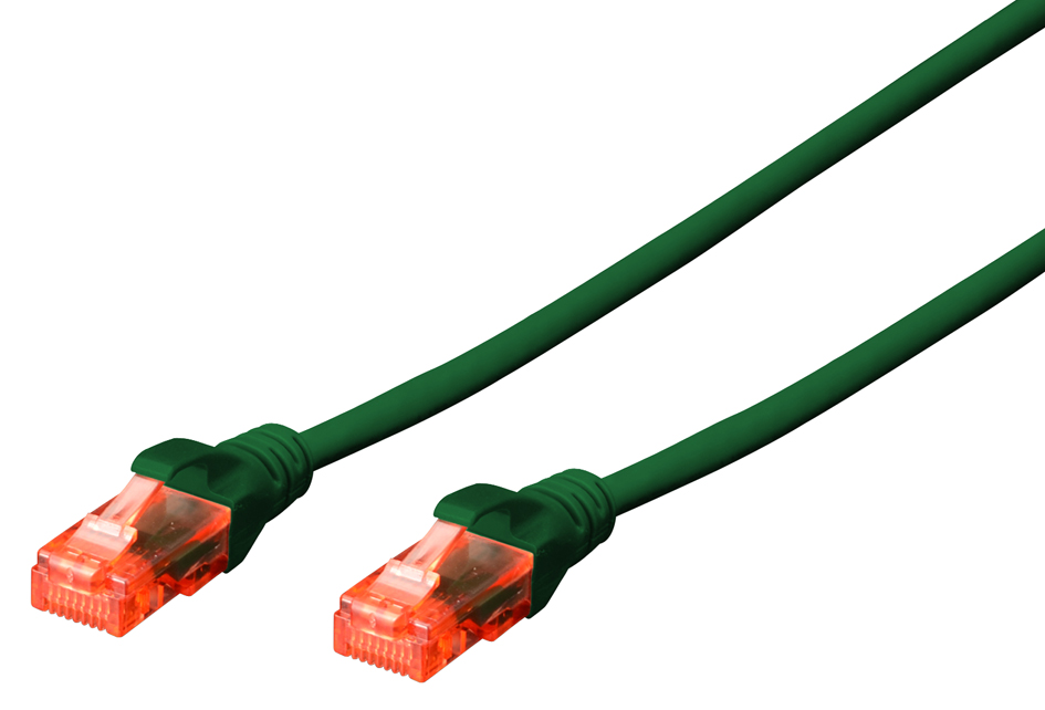 DIGITUS Patchkabel, Kat.6, U/UTP, 5,0 m, grün DIGITUS Patchkabel, Kat.6, U/UTP, 5,0 m, grün von Digitus