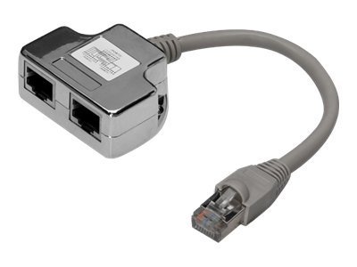 DIGITUS Patchkabel Adapter Cat5e 2x RJ45 -> 1x RJ45 0.19m DIGITUS Patchkabel Adapter Cat5e 2x RJ45 -> 1x RJ45 0.19m von Digitus